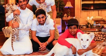 Ngoài tay chơi giày nổi tiếng, rich kid 10X Dubai còn sở hữu vườn thú mini