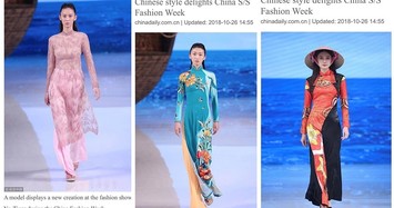 Dân mạng phẫn nộ vì áo dài Việt bị gọi là 'phong cách Trung Quốc'