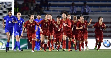 Tuyển nữ Việt Nam xếp thứ 32 trên bảng xếp hạng FIFA