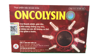 Trách nhiệm của Công ty Á Âu trước sai phạm quảng cáo Oncolysin?
