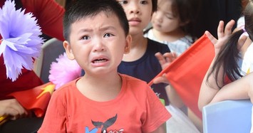 Video: Những hình ảnh ngày đầu đến trường của trẻ mầm non ở Hà Nội