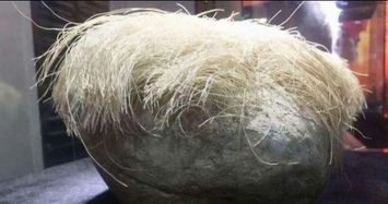 Bí ẩn tảng đá có 'mái tóc' bạc phơ như người già