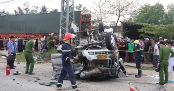 Video ám ảnh hiện trường vụ tai nạn 8 người tử vong ở Quảng Nam