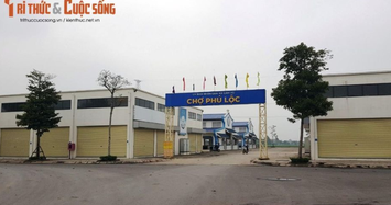 Cận cảnh chợ tiền tỷ Phú Lộc bỏ hoang 