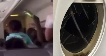 Hành khách đánh nhau, đập vỡ kính cửa sổ máy bay khiến phi công phải hạ cánh khẩn