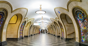 'Thế giới ngầm' lộng lẫy dưới lòng đất Moscow 