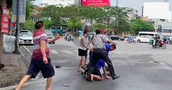 2 đối tượng hành hung phóng viên Đài Hà Nội khi đang tác nghiệp