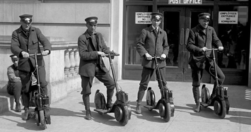 Hình ảnh xe scooter xuất hiện từ trăm năm trước