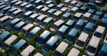 Cận cảnh 'nghĩa địa' ô tô điện bị bỏ hoang ở Trung Quốc