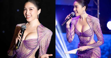 Vóc dáng nóng bỏng của nữ MC song ngữ nổi nhất Việt Nam