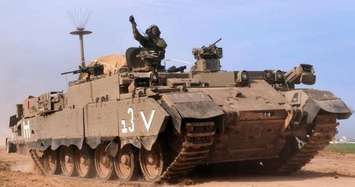 Chi tiết xe bọc thép siêu nặng được Israel đưa vào tham chiến