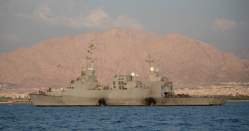Xem tàu tên lửa Israel triển khai đối phó với Houthi và Hezbollah