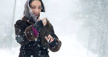 Mỹ lạnh hơn Nam Cực, smartphone ở ngoài trời có thể sụp nguồn