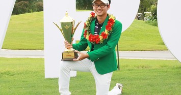 Golfer nghiệp dư vô địch nhưng tiền thưởng trao cho người về nhì