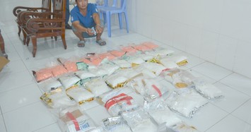 Công an Đồng Tháp bắt tài xế vận chuyển 45 kg ma túy