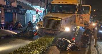 Bắt tài xế container sử dụng ma túy, tông 2 người thương vong ở Sài Gòn