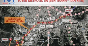 TP HCM sẽ có tuyến metro thứ 3 gần 68.000 tỉ đồng