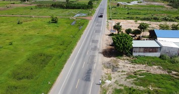 Cận cảnh dự án đường tránh gần 60 tỷ chi chít 'vết thương' ở Bình Thuận