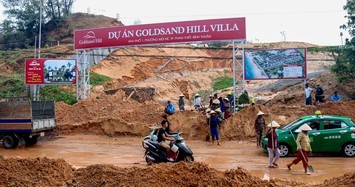 Vụ Goldsand Hill Villa sạt lở: Tỉnh Bình Thuận kiểm tra dự án trên đồi núi 