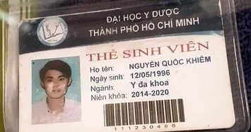 "Thẻ sinh viên" của "bác sĩ dỏm" Nguyễn Quốc Khiêm. Ảnh: Báo Tuổi Trẻ.