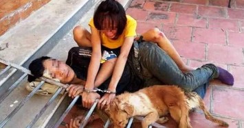 Đôi tình nhân trộm chó bị xích chung với tang vật ở Thanh Hóa