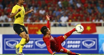 Quế Ngọc Hải phất đường chuyền tuyệt hảo, Quang Hải ghi bàn mang chiến thắng về cho Việt Nam trước Malaysia