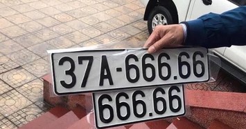Chủ nhân chiếc Mercedes-Benz GLC 250 ở Nghệ An bấm được biển 666.66