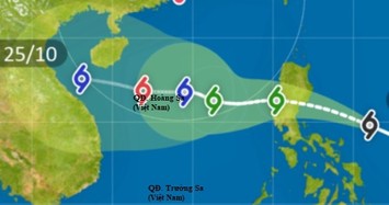 Áp thấp nhiệt đới mạnh lên thành bão số 8, dự báo vào biển Đông trong hôm nay