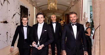 Cận cảnh đám cưới xa hoa 4 triệu USD của con trai David Beckham 