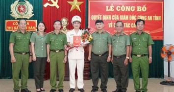 Trung tá Nguyễn Công Đức làm Phó trưởng Công an thị xã Điện Bàn