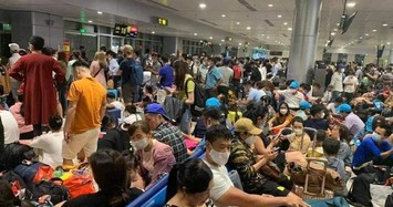 Hệ thống check-in của Vietjet bị lỗi, dự báo sân bay Tân Sơn Nhất ùn tắc về chiều