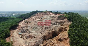 Khai thác khoáng sản ngoài khu vực mỏ, Tân Thành Yên bị phạt gần nửa tỷ đồng