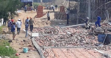 Vĩnh Long: Đổ tường ở KCN Hòa Phú, 5 người chết