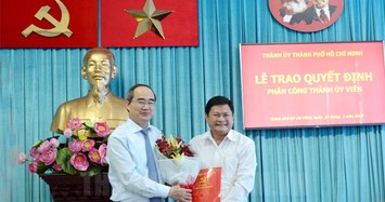 Ông Huỳnh Cách Mạng làm Phó ban Tổ chức Thành ủy TPHCM