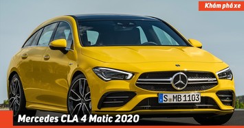 Clip: Chiêm ngưỡng siêu xe Mercedes CLA 4 Matic 2020