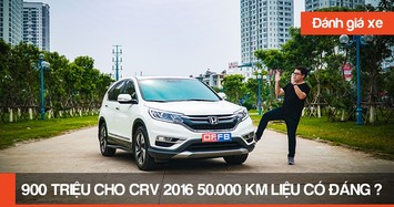 Clip đánh giá Honda CRV 2016 đã đi 50.000 km: Có đáng xuống tiền rước về?