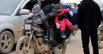 Hình ảnh chân thực về cuộc sống lánh nạn của người dân Syria trong mùa đông