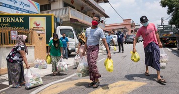 Hình ảnh người tị nạn ở Malaysia vật lộn cuộc sống giữa mùa dịch COVID-19