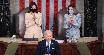 Tổng thống Biden lần đầu phát biểu trước Quốc hội Mỹ như nào?
