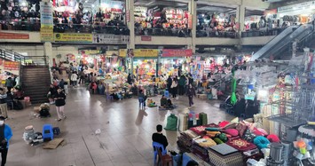 Chợ truyền thống ế ẩm dịp cận Tết, tiểu thương lo lắng