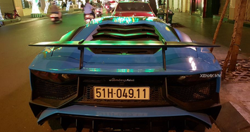 Siêu phẩm Lamborghini Aventador SV hơn 30 tỷ xuất hiện tại Việt Nam