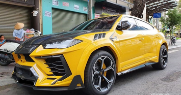 Ngắm Lamborghini Urus sang chảnh với dàn áo hơn 3 tỷ ở Sài Gòn