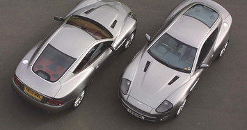 Ngắm Aston Martin V12 Vanquish cùng điệp viên 007 thế hệ đầu tiên