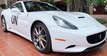 Đại gia Đặng Lê Nguyên Vũ lại tậu Ferrari California hơn 10 tỷ