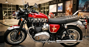 Mẫu môtô hoài cổ Triumph Bonneville T120 Elvis Presley Limited Edition