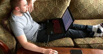 Để máy tính lên đùi khiến nam giới bị vô sinh?