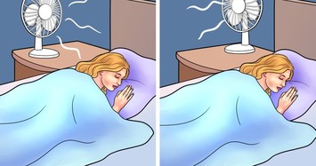 Lưu ý cách bật quạt khi ngủ buổi tối tránh hại sức khỏe