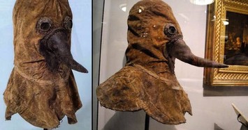 Dùng mặt nạ mỏ chim quái dị để tránh lây nhiêm bệnh tật ở thế kỷ 16
