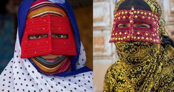Biết gì về những chiếc mặt nạ đầy màu sắc của phụ nữ Iran?