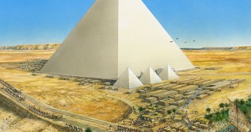 Thực hư Kim tự tháp Ai Cập từng trắng sáng lấp lánh như kim cương?